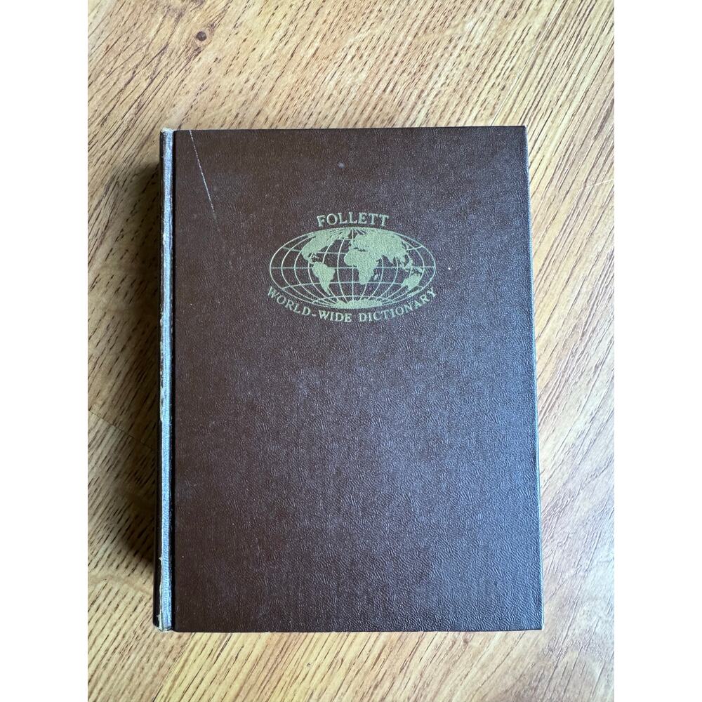Follett Italian-English Dictionary Vintage 1965